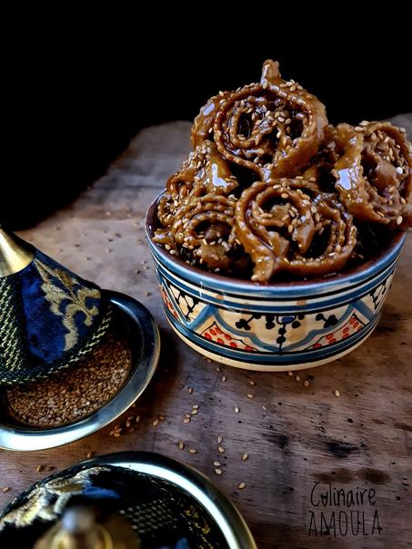 شباكية اللوز - chebakiya amandes