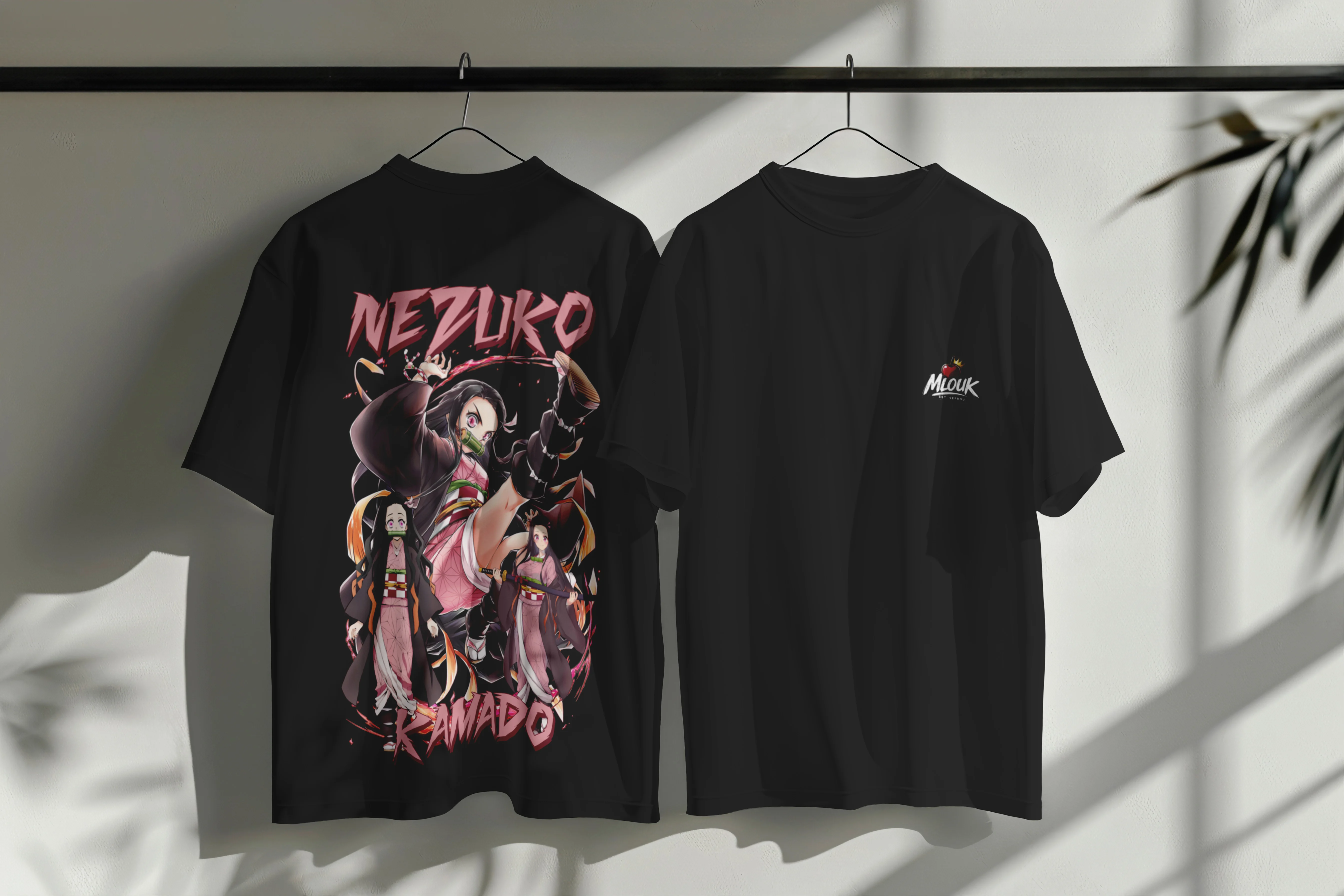 تيشرت الملوك مع تصميم Nezuko Kamado