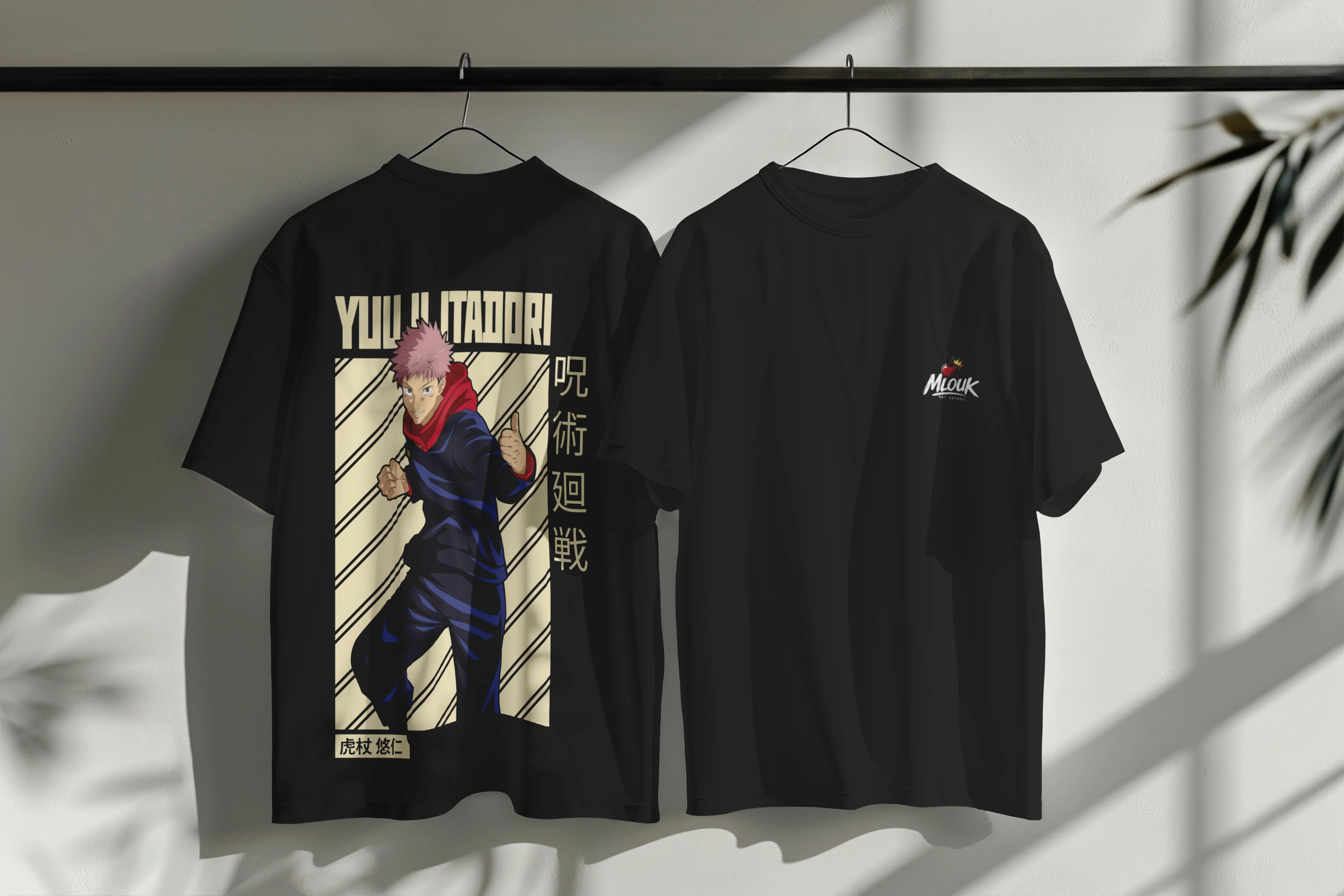 تيشرت الملوك مع تصميم Yuji Itadori