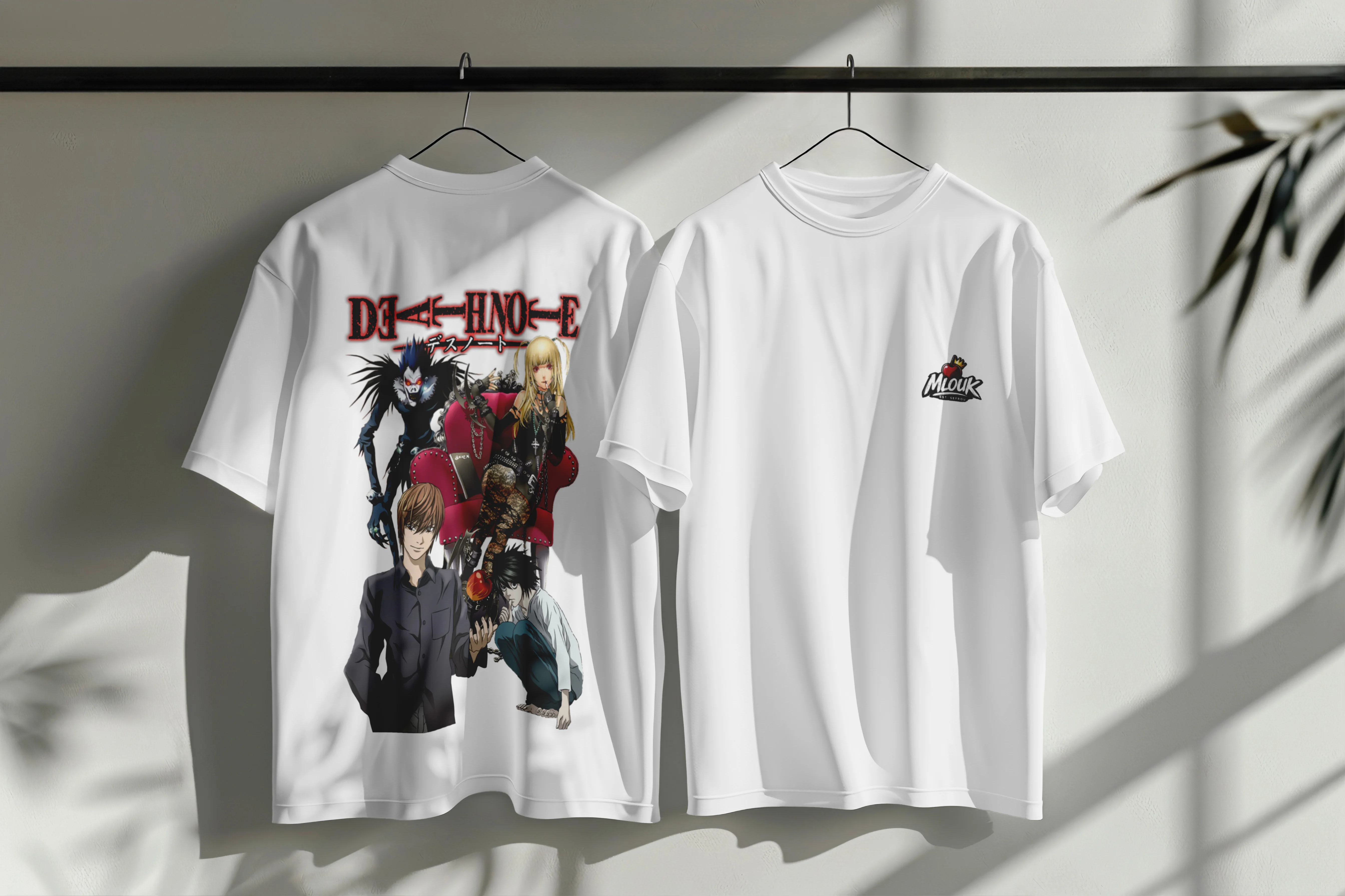 تيشرت الملوك مع تصميم Death Note