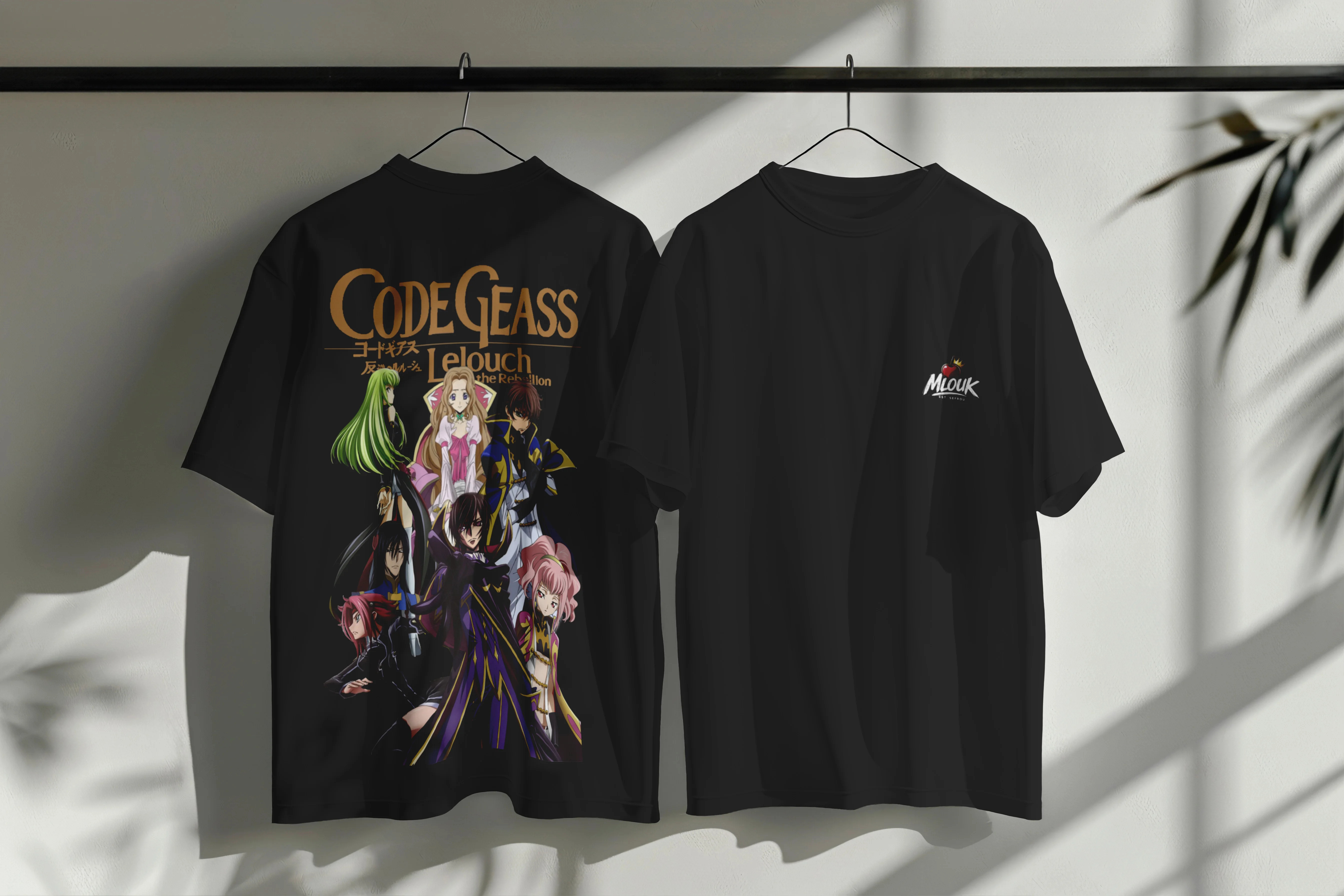 تيشرت الملوك مع تصميم Code Geass