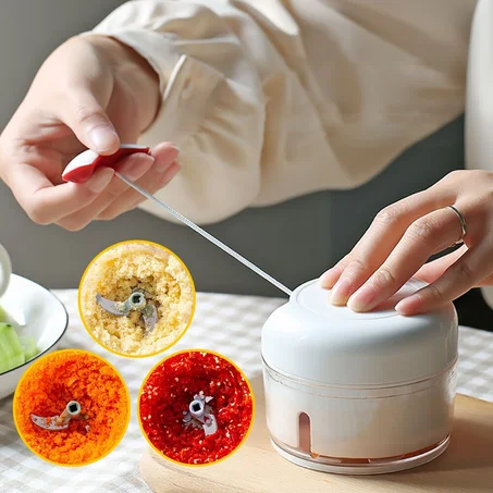 آلة تقطيع و فرم الخضار