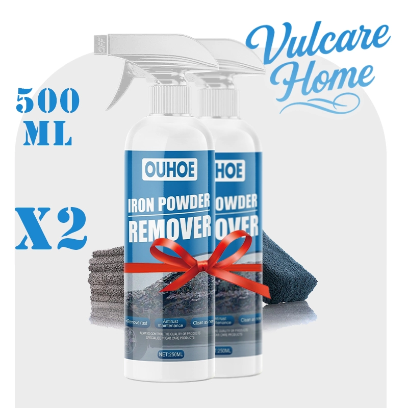 Iron Powder Remover Spray x2 - Rust Removal Spray 500ML