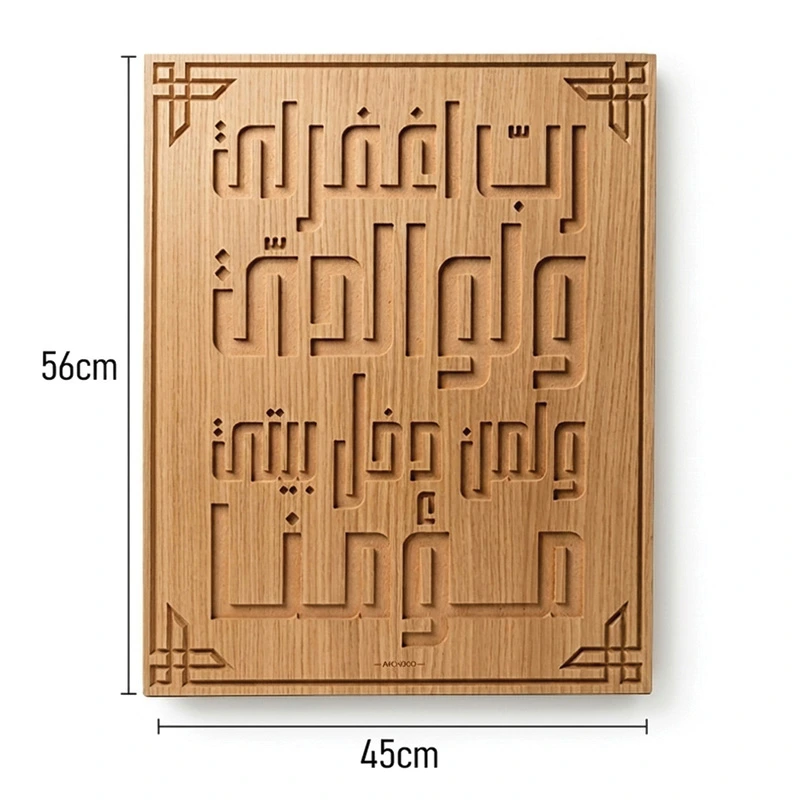 لوحة "دعاء" فاخرة – غطاء أنيق لعلبة الكهرباء