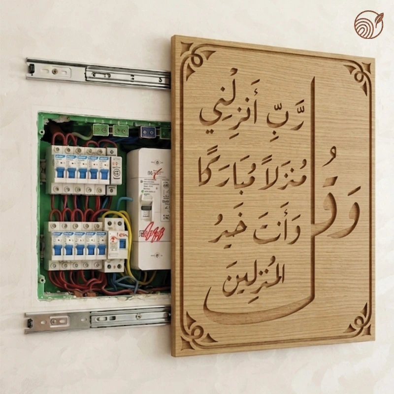 غطاء أنيق لعلبة الكهرباء 