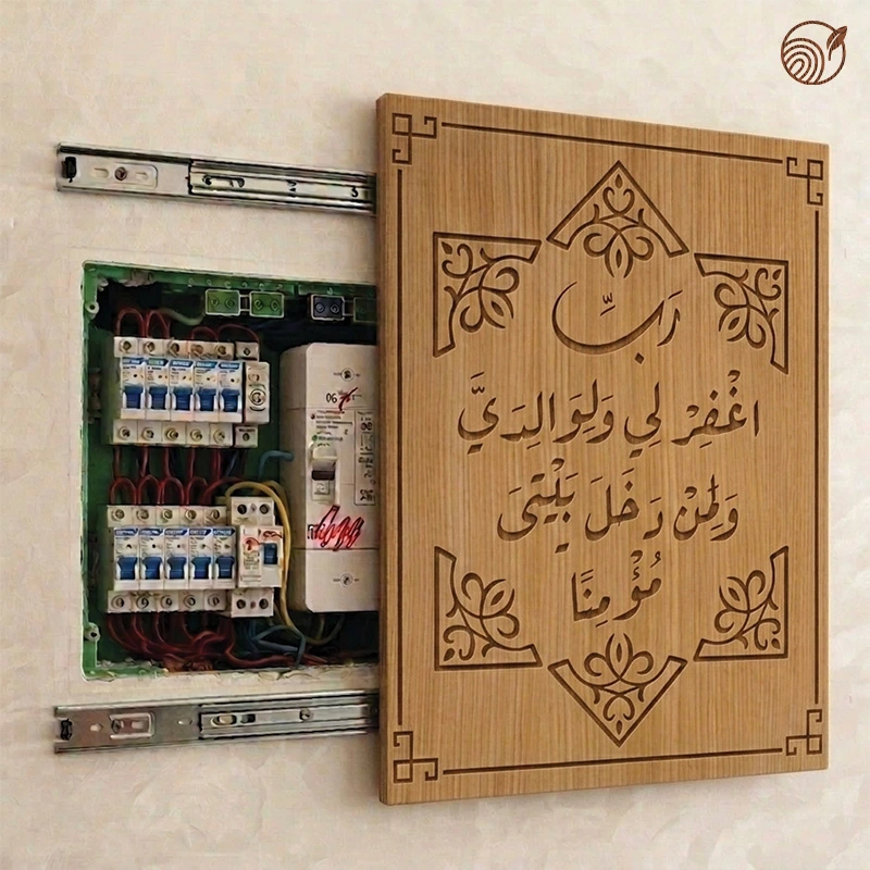 غطاء أنيق لعلبة الكهرباء 