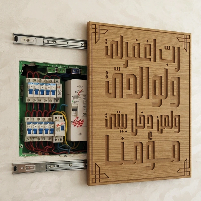 غطاء أنيق لعلبة الكهرباء 