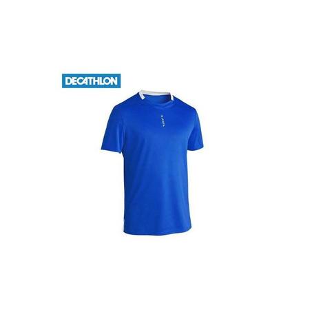 Kipsta Maillot de football adulte F100 Bleu by decathlon