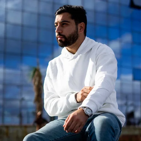 Hoodie Oversize White