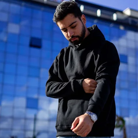 Hoodie Oversize Black