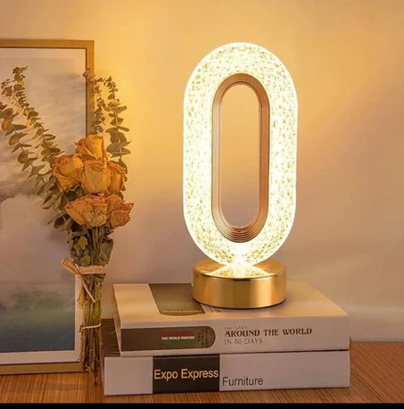 مصباح فاخر  من الكريستال