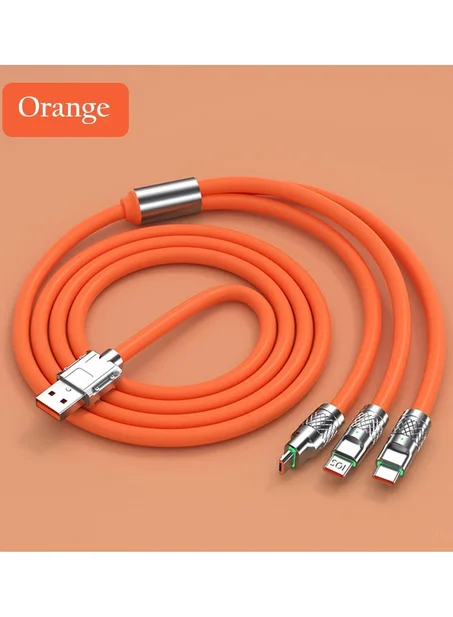 كابل 120w يدعم شحن سريع 🤩✅