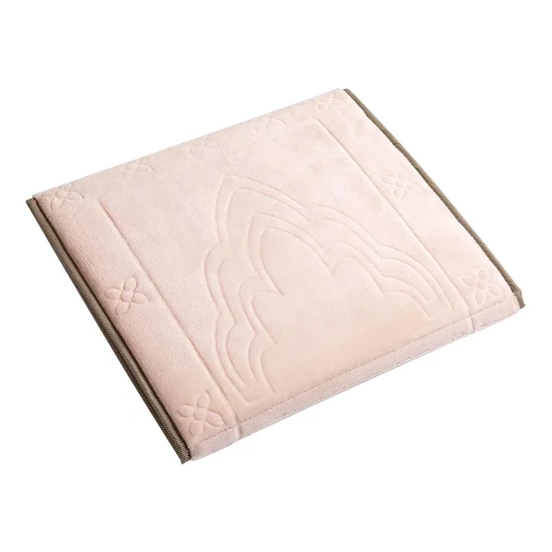 سجادة صلاة طبية قابلة للطي بمسند ظهر