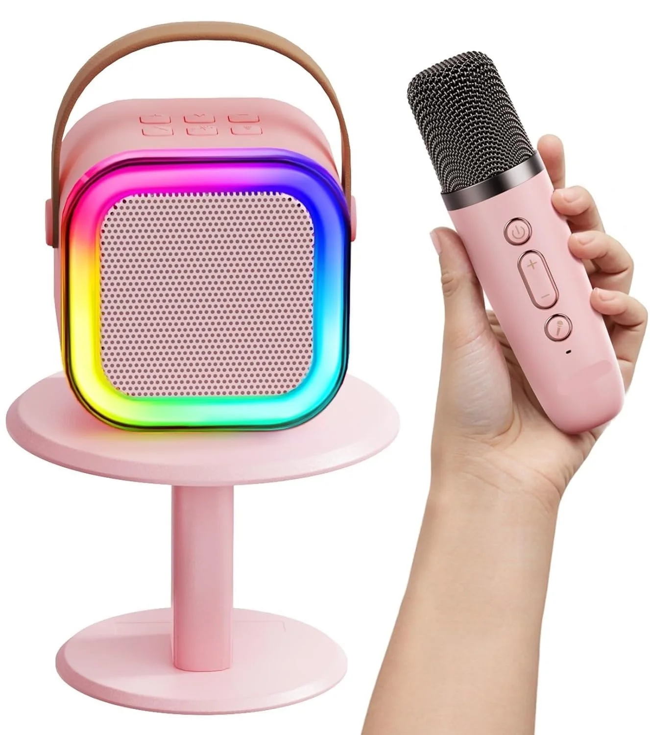 Karaoke-BASS-Mic-Speaker-Light-