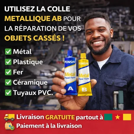 🧨 Colle Métallique AB : Réparez sans soudure en quelques minutes !