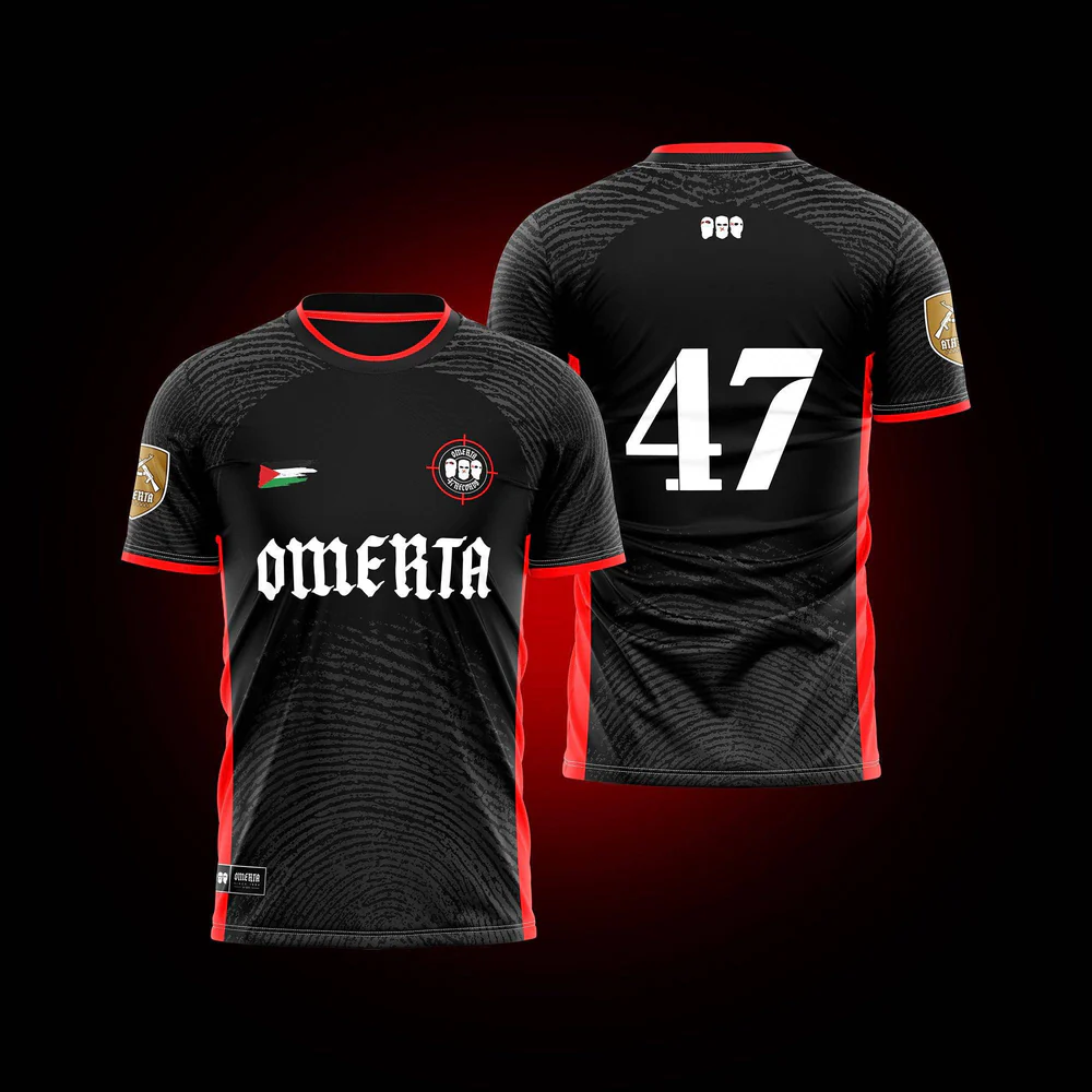 T-shirt Omerta Maes red