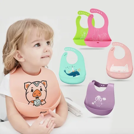 bavet en silicone pour les bébé رياكة للأطفال من السيليكون