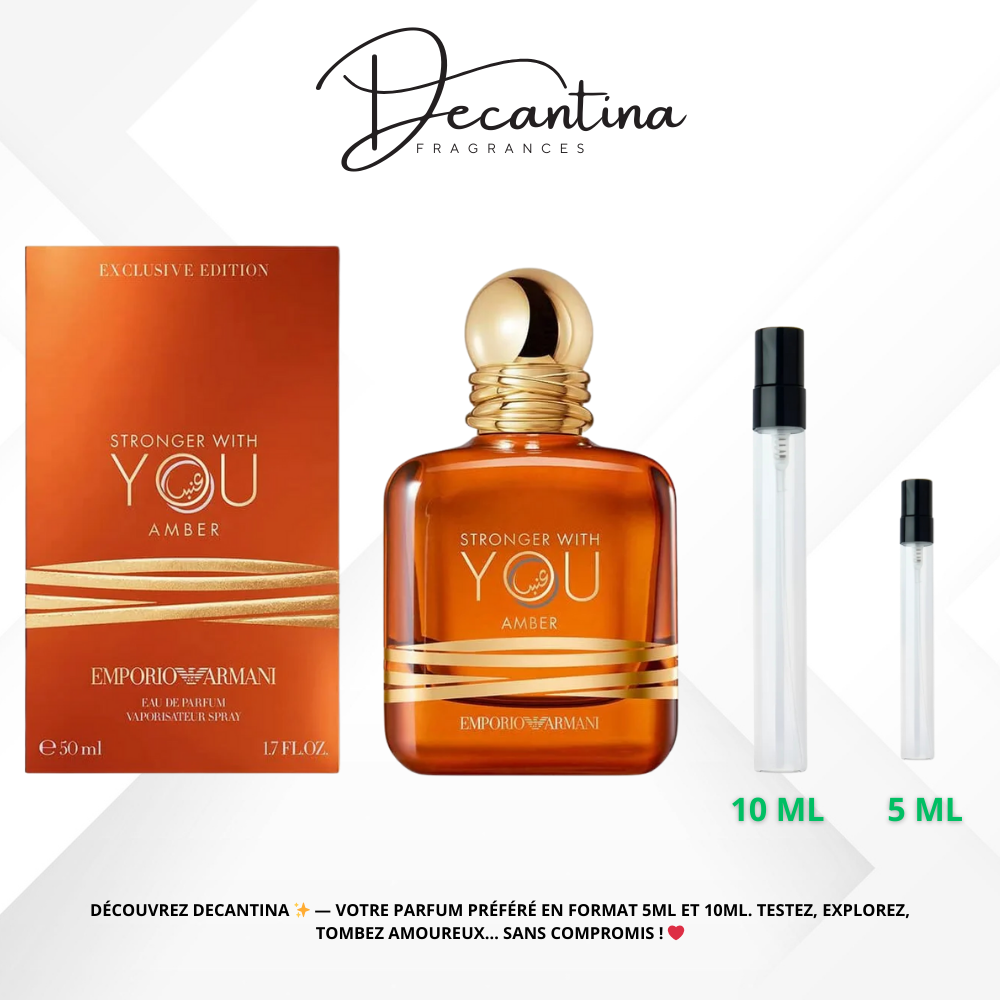 Stronger with you amber