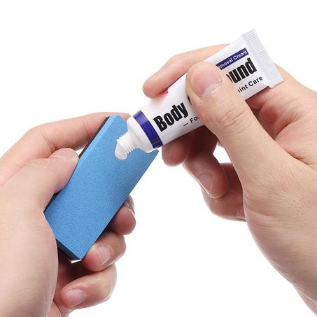 مجموعة إزالة خدوش السيارة       Kit de réparation des rayures de voiture