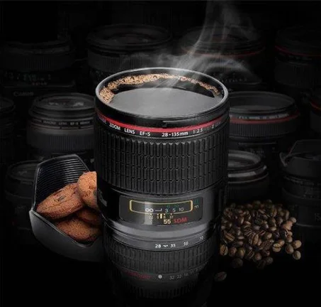 ترموس على شكل عدسة الكاميرا الأصلي و الأكثر مبيعا