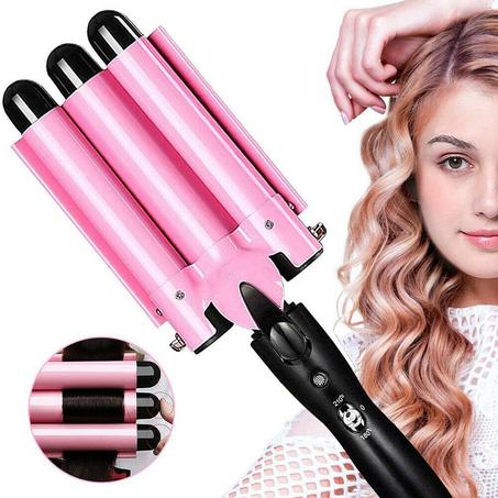 مكوات تمويج الشعر ب 3 رؤوس نتائج سريعة و مبهرة