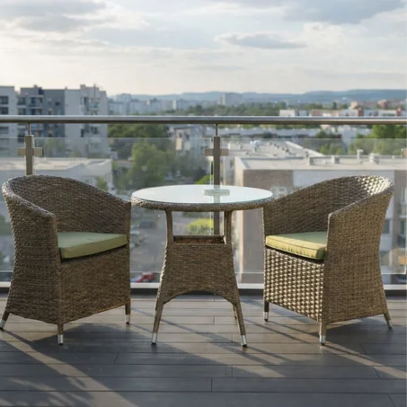 Ensemble balcon compact – idéal pour petit espace