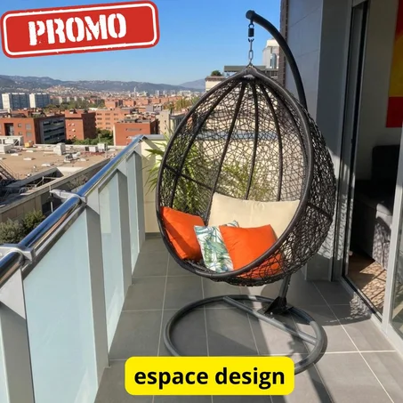 Fauteuil Suspendu Design – Confort & Élégance pour votre Balcon 🌿