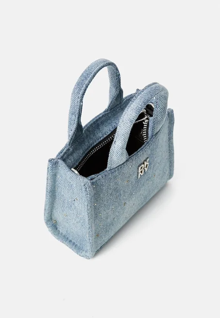SAC DKNY DENIM CRYSTAL MINI BAG