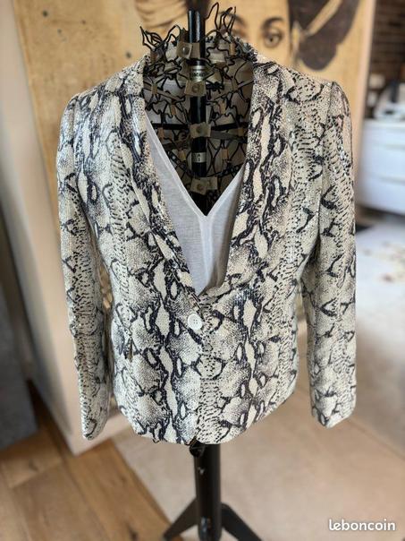 Veste Imprimé Python – Marque See U Soon