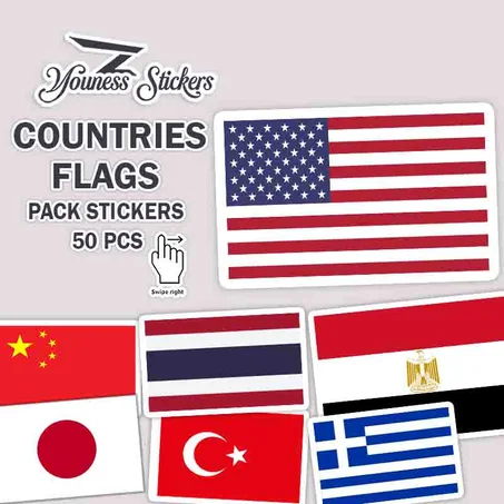 countries stickers