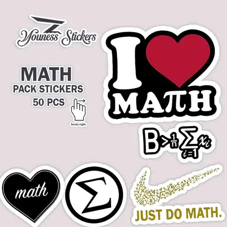 math stickers