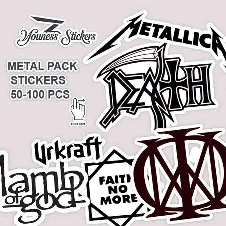 METAL STICKERS