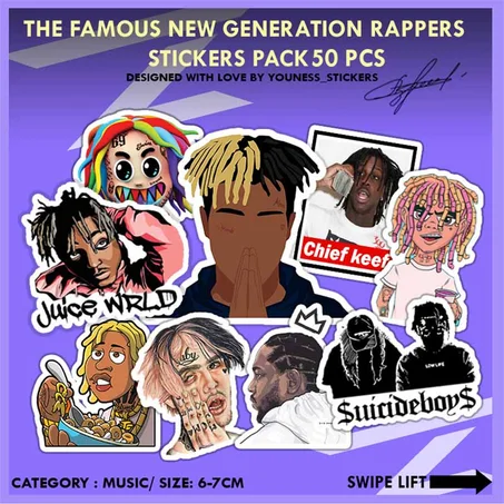 THE FAMOUS NEW GENERATION RAPERS