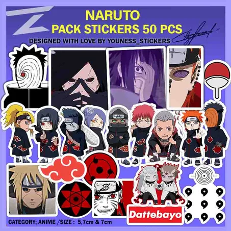 NARUTO STICKERS