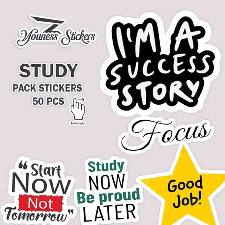 STUDY MOTIVATION STICKERS