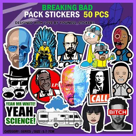 BREAKING BAD STICKERS