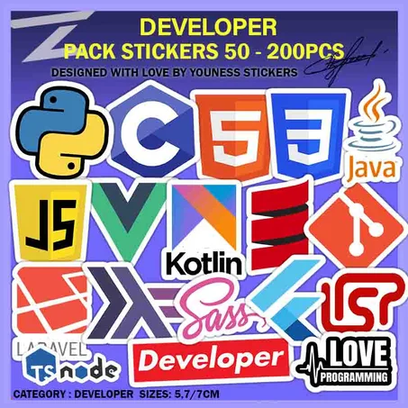 devloper  stickers