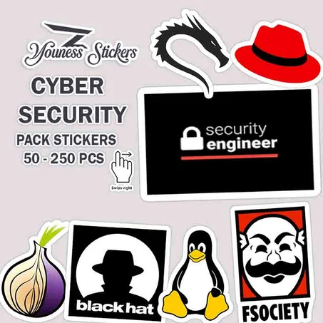 cyber security stickers