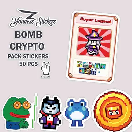 BOMB CRYPTO STICKERS