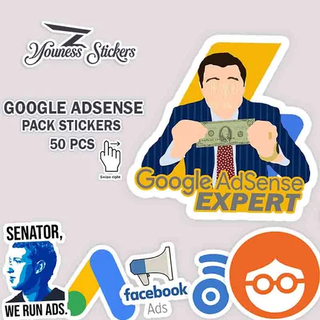 GOOGLE ADSENSE ARBITRAGE STICKERS