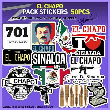 EL CHAPO STICKERS