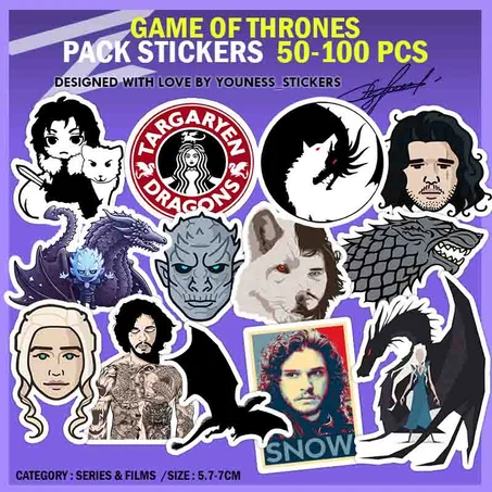 GAME OF THRONES STICKERS