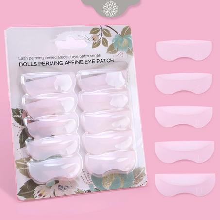 Coussinets de levage de cils