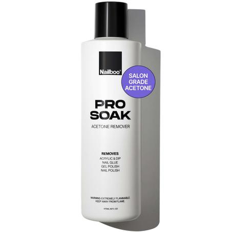 Pro soak acetone remover 473 ML