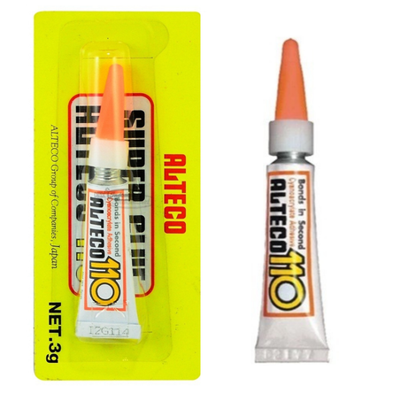 6 Piéces Colle ongle alteco 110