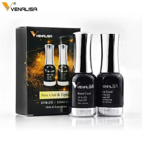 Pack venalisa top , base coat 12ml