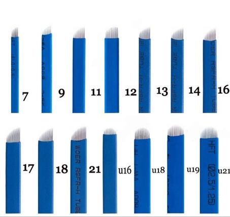 Lame de tatouage des sourcils