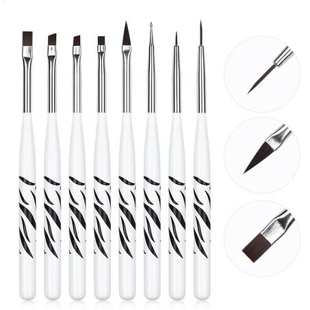 Ensemble de pinceaux à ongle