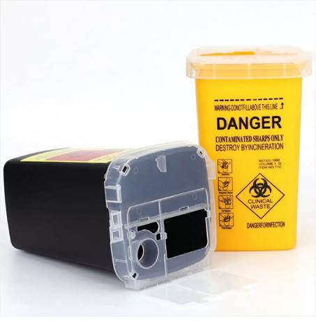 Boîte à déchets de tatouage