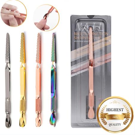 Pince à ongles multifonction en acier inoxydable